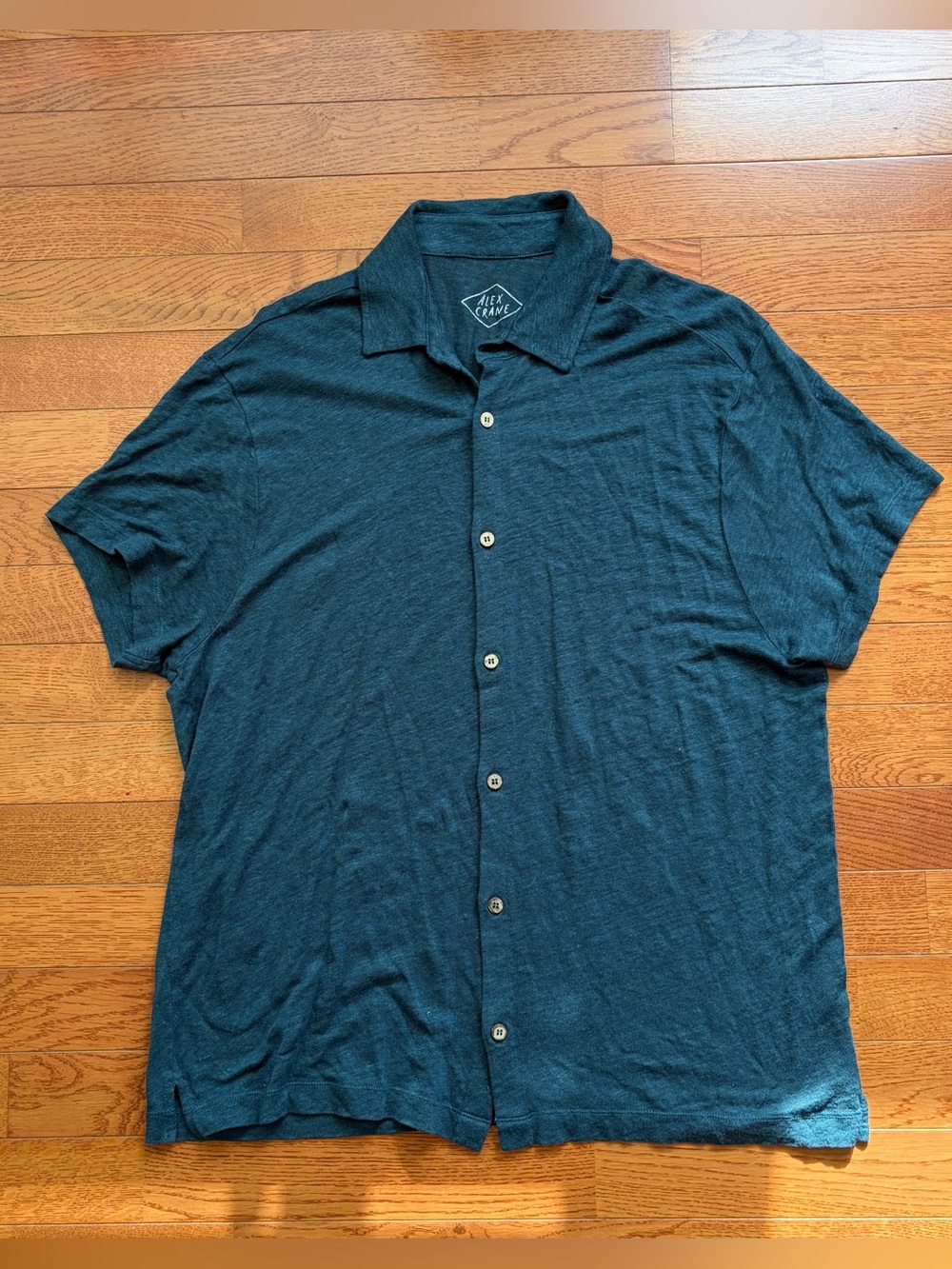 Alex Crane 100% European Linen Button Up Shirt